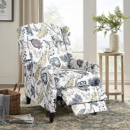 Upholstered Wingback Recliner Chair - Image 2