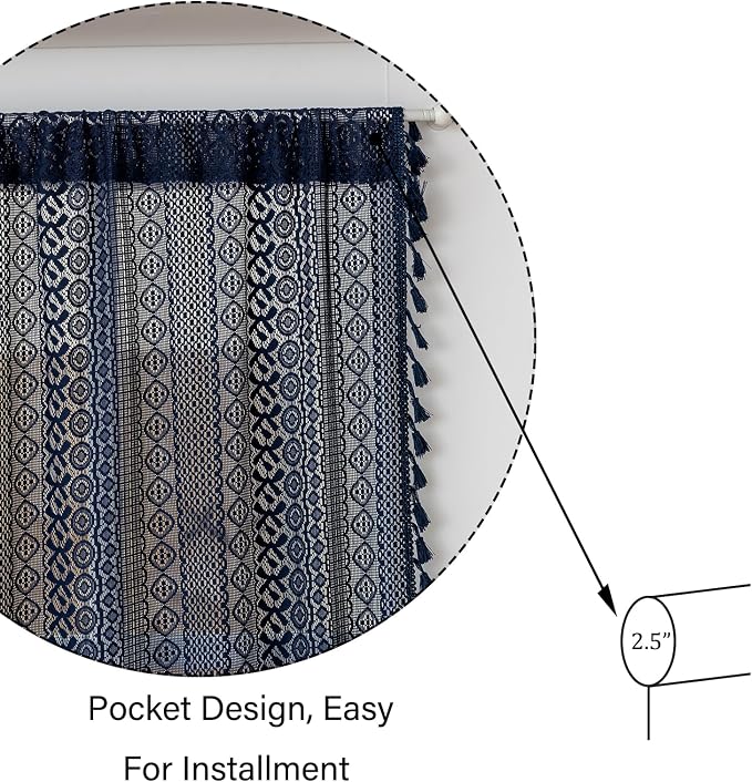 Sutuo Home French Door Curtains Set of 2 - Image 5