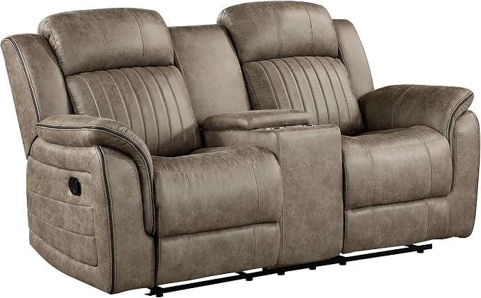 Lexicon 74" W Manual Double Reclining Loveseat - Image 6