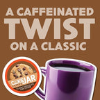 Cookie Jar Chocolate Chip Coffee Pods, 40 Single-Serve Pods, Compatible with Keurig K Cup Brewers, Convenient Brewing, Smooth Aroma