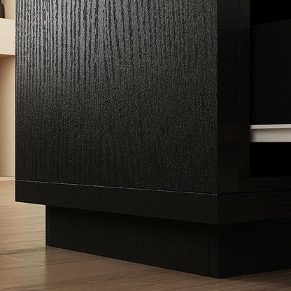 AGOTENI Expandable TV Stand Media Console Table, Modern Entertainment Center - Image 6