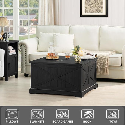 Joaxswe Farmhouse Coffee Table - Image 6