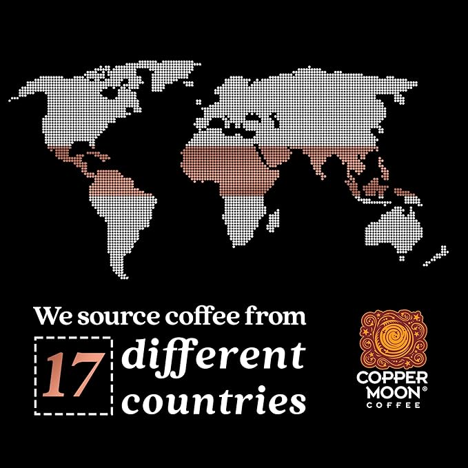 Copper Moon Single Serve Coffee Pods for Keurig K Cup Brewers (Hawaiian Hazelnut - Medium Roast) 12 Count