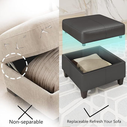 EASE MOOSE Middle Module Seat for Modular Sofa Armless Chair Customizable - Image 8