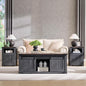 IFGET Farmhouse Furniture Set of 3, Includes 48" Lift Top Coffee Table by IFGETEnrichYourLivingSpace
