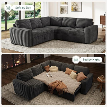 HONBAY Modular Sectional Sleeper Sofa - Image 5