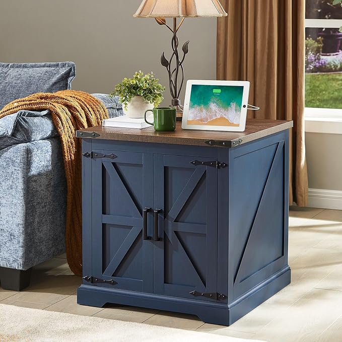Barnyatoh Farmhouse End Table by Barnyatoh