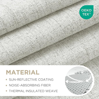 Joydeco Blackout Curtains for Bedroom - Image 2