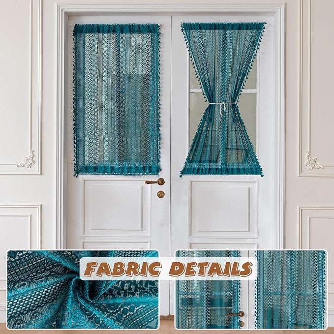 Sutuo Home French Door Curtains - Image 4
