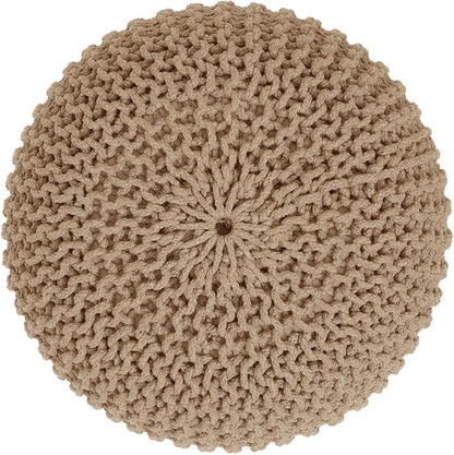 REDEARTH Round Pouf Ottoman - Image 5
