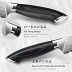 SHAN ZU 10 inch Bread Knife in Powder Steel, Serrated Bread Knife for Homemade Bread Sourdough Ultra Sharp Bread Slicer Knives with Ergonomic Pakkawood Handle for Sourdough, Turkey and Fruit