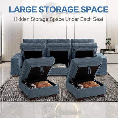 TEKAMON 100" Modular Sectional Sofa - Image 2