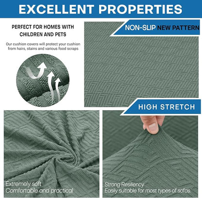 XINEAGE New 3 Pieces Couch Covers - Image 5