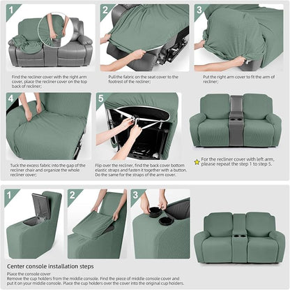 TAOCOCO Loveseat Recliner Cover - Image 6