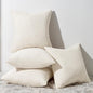Topfinel Decorative Beige Throw Pillow Covers Cushion Cases, Natural Home Decor by Topfinel