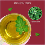 Tealeaf & Co. Senna Tea Blended with Fresh Herbs - Pure Herbal Tea Bags with Senna Leaves Extract - Flavored Herbal Blend - Low Caffeine - Gluten Free - 50 Teabags
