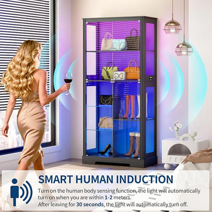 HNEBC Glass Display Cabinet - Image 5