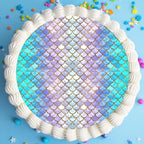 Cake Stencils Decorating Buttercream Cookie Stencils for Royal Icing Leopard Airbrush Snake Skin Mermaid Scale Stencil Cheetah Cow Print Templates for Baking (Large Cake Stencil)