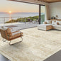 Soalmost Washable Area Rug 9x12 Large Soft Living Room Rugs Beige/Ivory | by Soalmost