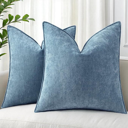 decorUhome Summer Couch Throw Pillow Covers 20x20 Set of 2, Decorative Soft by decorUhome