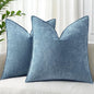 decorUhome Summer Couch Euro Sham Throw Pillow Covers 22x22 Set of 2, by decorUhome