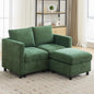 WUTUTUEE 58”Modular Sectional Loveseat Sofa by WUTUTUEE
