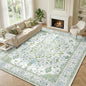 RELEANY Washable Area Rug, Large 10'x12', Water Repellent, Pet Friendly by RELEANY