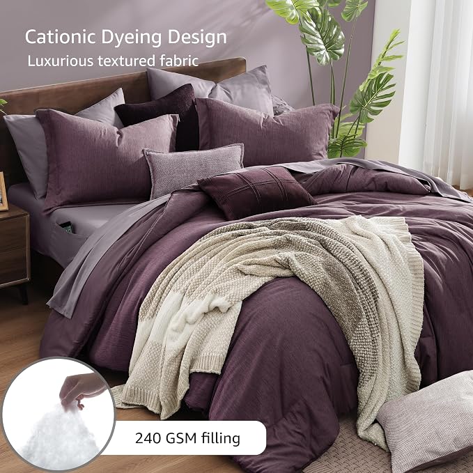 Monbix California King Comforter Set - Image 3
