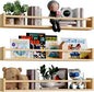 Fixwal Nursery Book Shelves, 23.6 Inch Floating Bookshelves by Fixwal