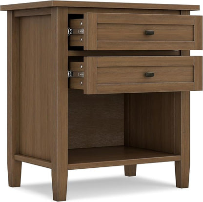 SIMPLIHOME Warm Shaker Nightstand - Image 5