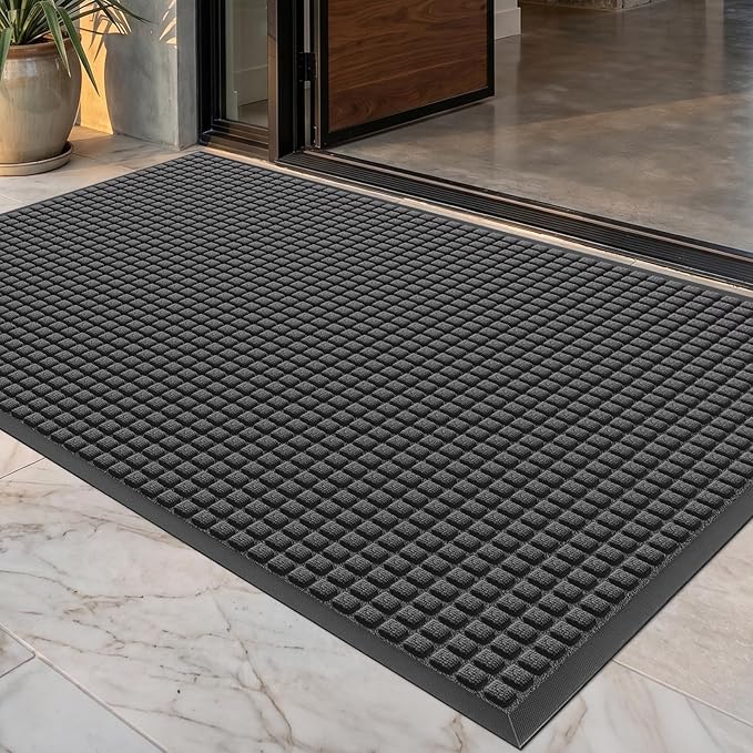 Front Door Mat Outside Entrance, Heavy Duty Waterproof Doormat | 73"x46" by WELDUN%E2%80%94IdealChoiceforHome