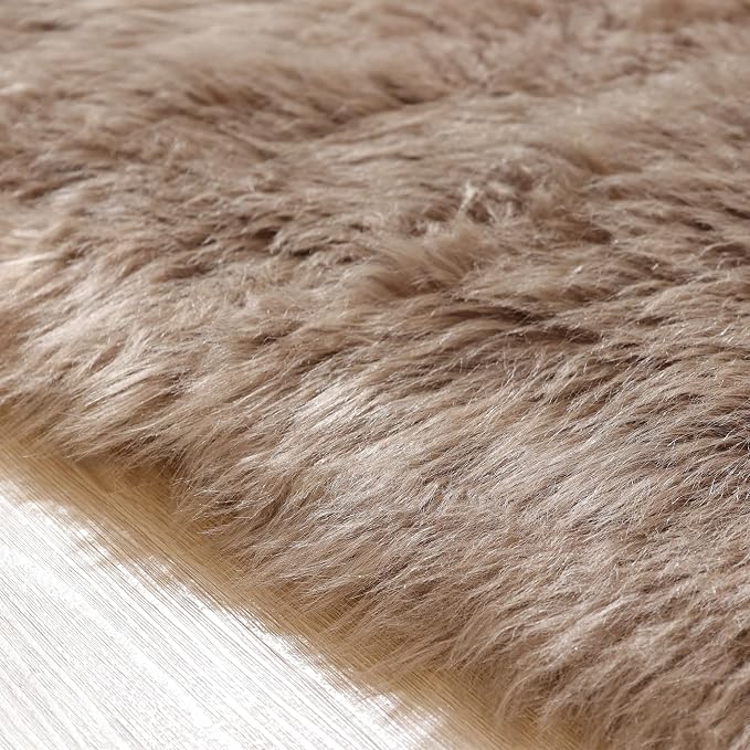 ORINOVA Beige Living Room Rugs 6x9 Area Rugs - Image 7