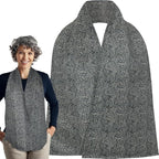 Adult Bib Scarf - Dignified Alternative to Bibs | Washable and Reusable Clothing Protectors for Eating