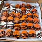 Twisweet Halloween Sprinkles, Pumpkin Sprinkles for Cake Decorating, Edible Candy Ghost Bat Sugar Sprinkle Mix, Black and Orange Baking Candy Bulk, Cupcake Topper Cookie Ice Cream Cake Decorations, Halloween Scary Theme Trick or Treat Party Supplies (1...