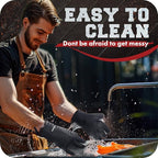KITCHEN PERFECTION S Silicone Smoker Oven Gloves -Extreme Heat Resistant BBQ Gloves -Handle Hot Food Right on Your Grill Fryer Pit|Waterproof Oven Mitts |Superior Value Set+3 Bonuses