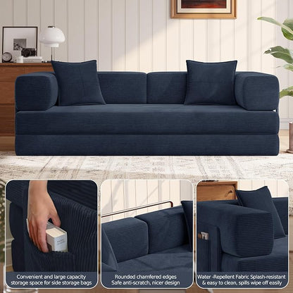 MoonSpeak 78.8''Sleeper Couch Bed - Image 5