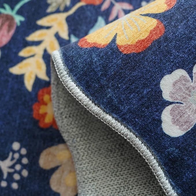 Washable 3x5 Entryway Area Rugs: Ultra Soft Low Pile Carpet - Image 3