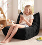 Hobestluk Bean Bag Chair with Memory Foam Ultra Soft Faux Fur Fabric Ergonomic by YourHomeDeservesMore