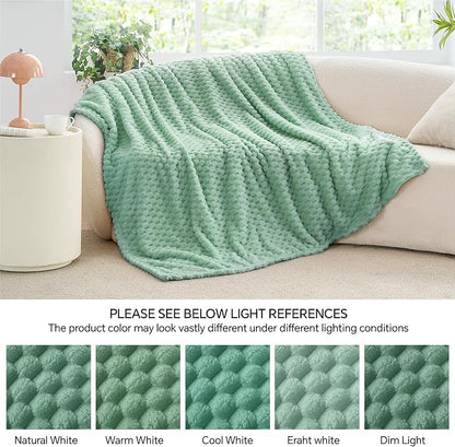 BEDELITE Mint Green Twin Blanket - Image 6