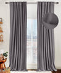 Faux Linen Total Blackout Curtains by 100BlackoutShield