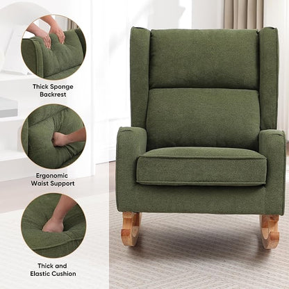 HCHAIRH Nursery Rocking Chairs, Rocking Chair Nursery - Image 6