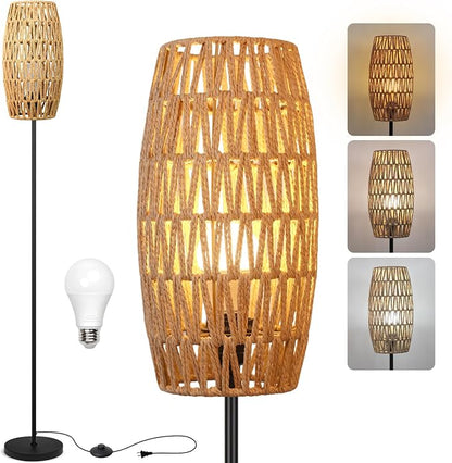 Ruiever Floor Lamp for Living Room, Farmhouse Floor lamp, Modern Standing lamp by Ruiever