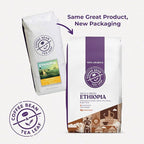 The Coffee Bean & Tea Leaf, Ethiopia Yirgacheffe Single Origin, Light Roast Whole Bean Coffee Beans - 1lb bag (16oz)