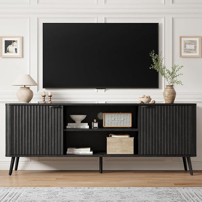Fatmok TV Stand, Mid Century Entertainment Center by Fatmok