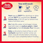 Betty Crocker Favorites Super Moist Vanilla Cake Mix, 13.25 oz (Pack of 12)