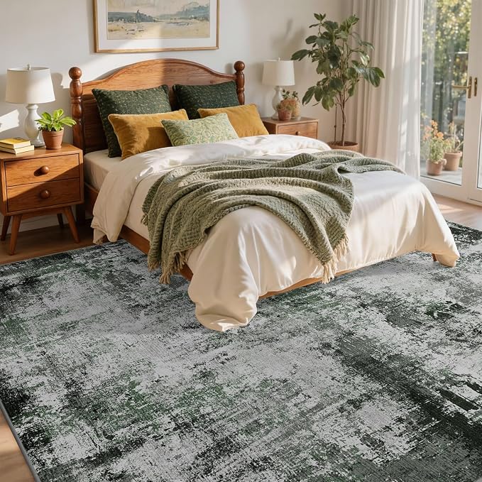 8x10 Ft Large Area Rugs for Living Room, Soft Non-Slip Washable Rugs Modern - Image 4