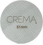 Crema Coffee Products 51mm Puck Screen for Barista Models | 1.7mm Thick 316L Steel Filter | Balanced Water Flow for Improved Extraction | Prevent Channeling & Reduce Maintenance |Durable,Easy to Clean