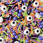 Sweets Indeed Sprinklefetti Monster Mash Sprinkles – 4 oz Jar | Halloween Sprinkle Mix with Candy Eyeballs, Jimmies, Nonpareils & Confetti | Cupcake & Cake Decorations