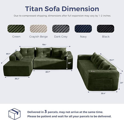 MAXYOYO Modular Sectional Couch - Image 2