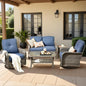 Weaxty Wicker Patio Furniture Set by Eco-ChicLivingBeautifullyAffordable